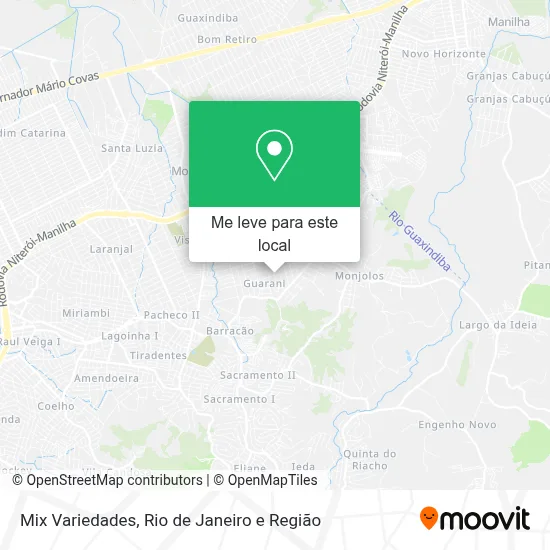 Mix Variedades mapa