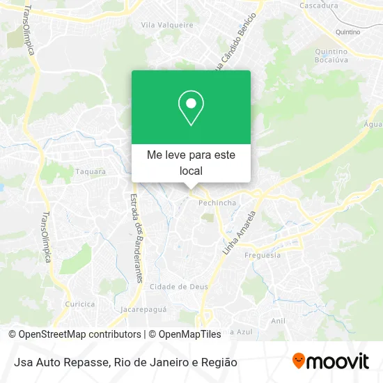 Jsa Auto Repasse mapa