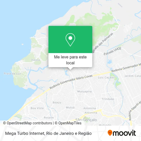 Mega Turbo Internet mapa