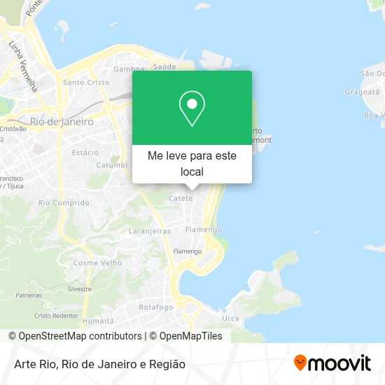 Arte Rio mapa