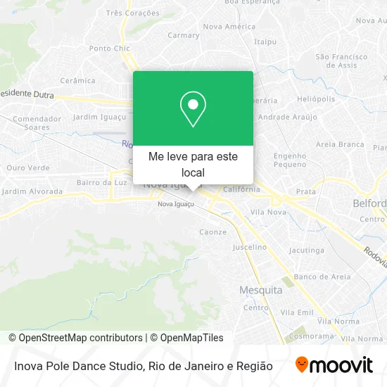Inova Pole Dance Studio mapa