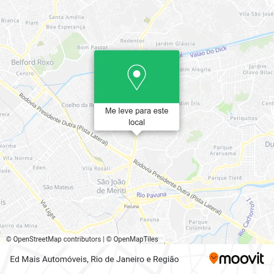Ed Mais Automóveis mapa