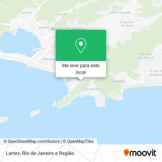 Lartex mapa
