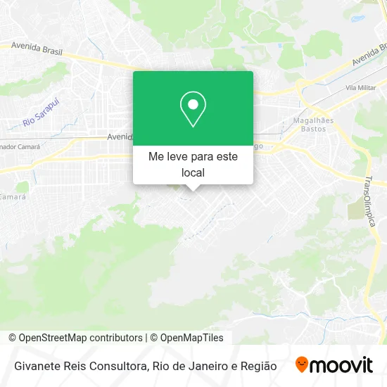 Givanete Reis Consultora mapa