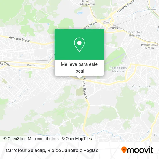 Carrefour Sulacap mapa