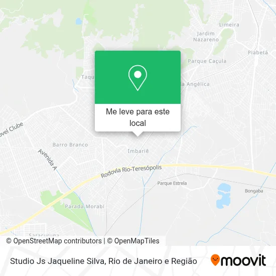 Studio Js Jaqueline Silva mapa