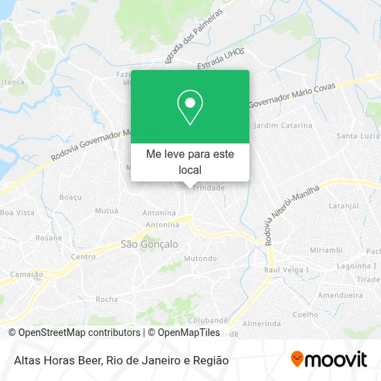 Altas Horas Beer mapa