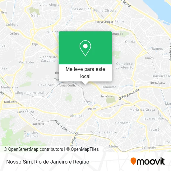 Nosso Sim mapa