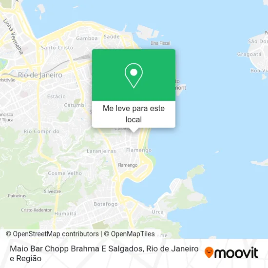 Maio Bar Chopp Brahma E Salgados mapa