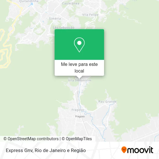 Express Gnv mapa
