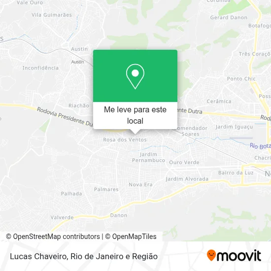 Lucas Chaveiro mapa