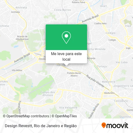 Design Revestt mapa