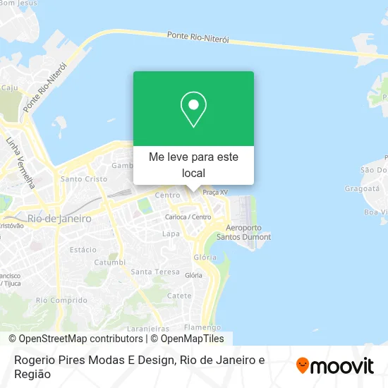 Rogerio Pires Modas E Design mapa