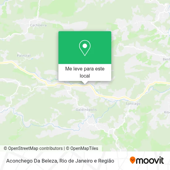 Aconchego Da Beleza mapa