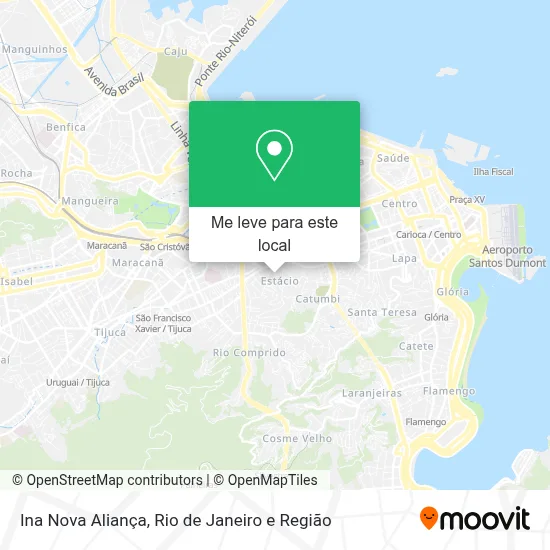 Ina Nova Aliança mapa