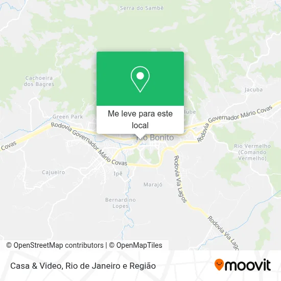 Casa & Video mapa