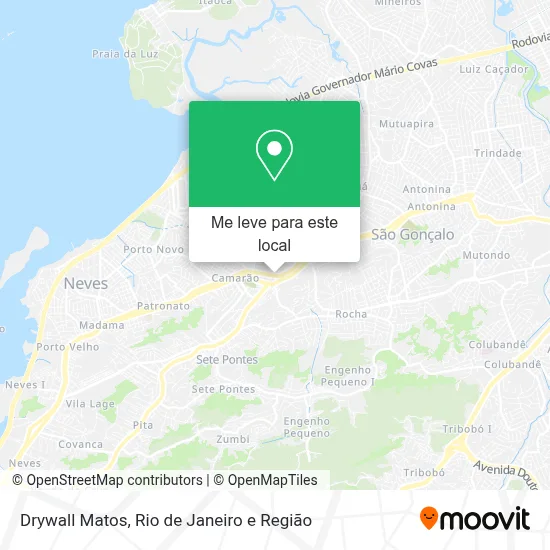 Drywall Matos mapa