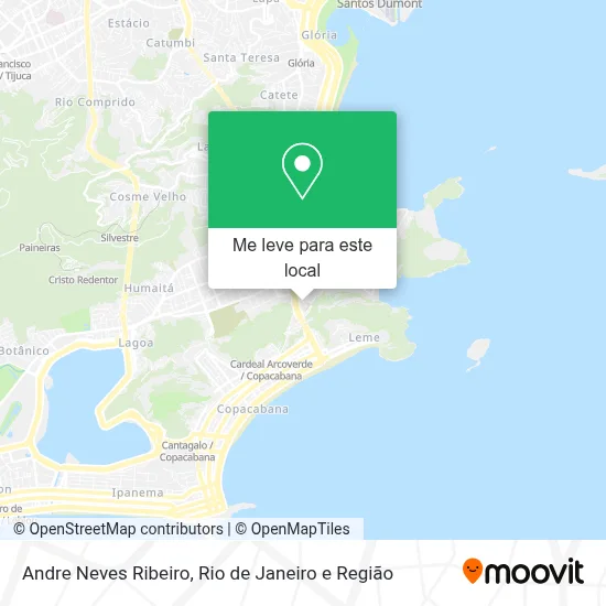 Andre Neves Ribeiro mapa