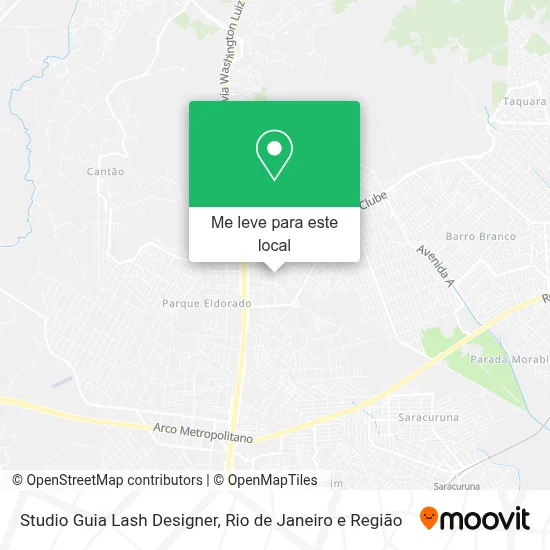 Studio Guia Lash Designer mapa