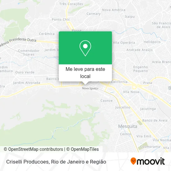 Criselli Producoes mapa