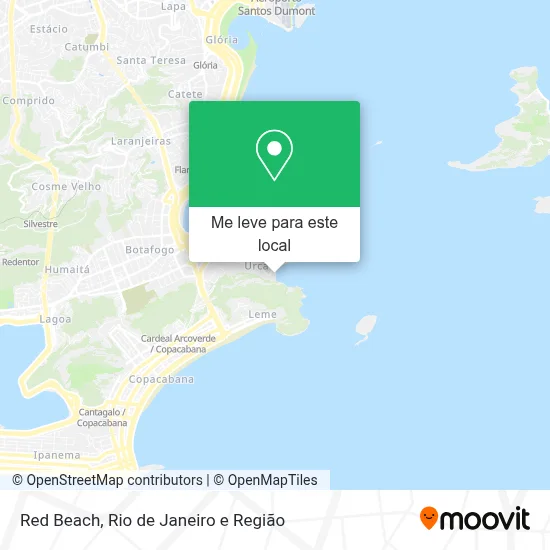 Red Beach mapa