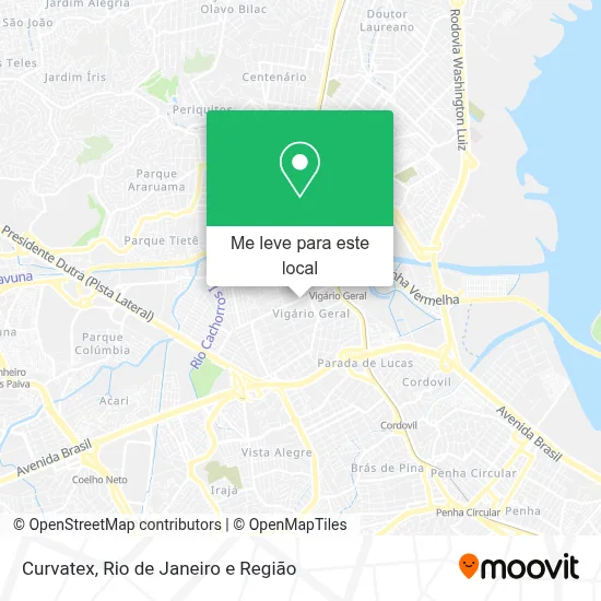Curvatex mapa