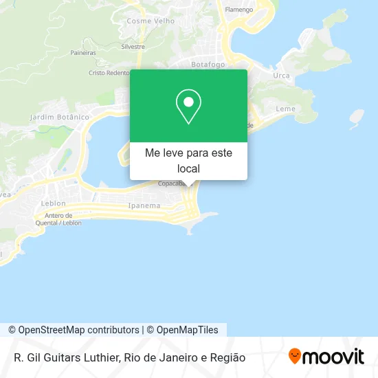 R. Gil Guitars Luthier mapa