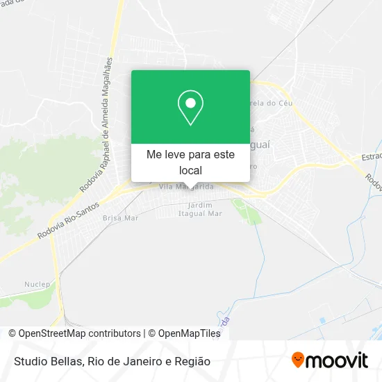 Studio Bellas mapa