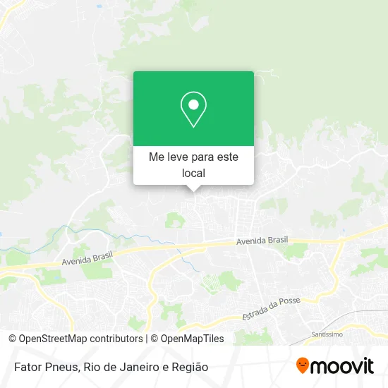 Fator Pneus mapa