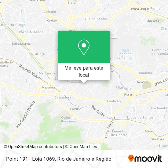 Point 191 - Loja 1069 mapa