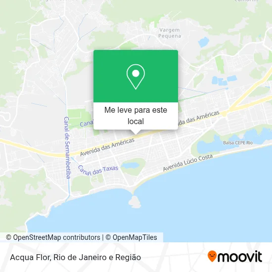 Acqua Flor mapa