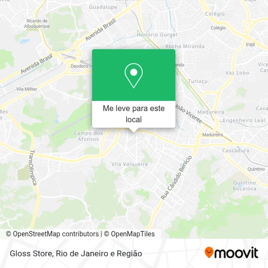 Gloss Store mapa