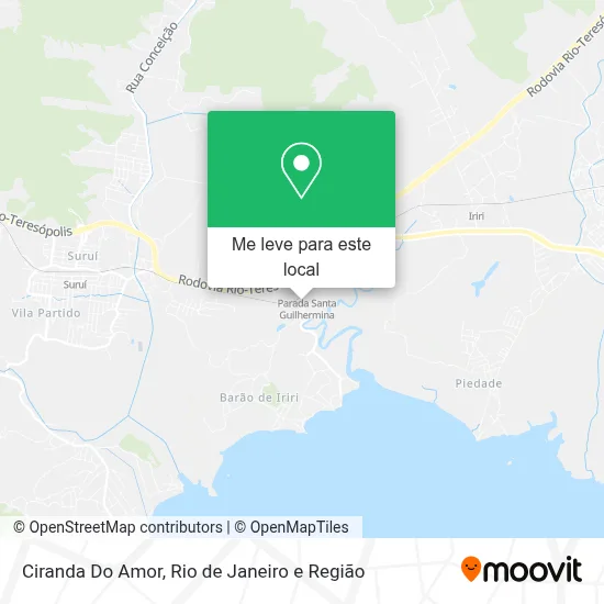 Ciranda Do Amor mapa