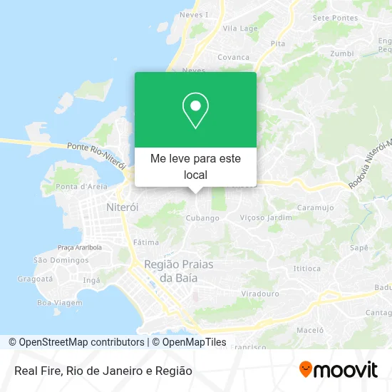 Real Fire mapa