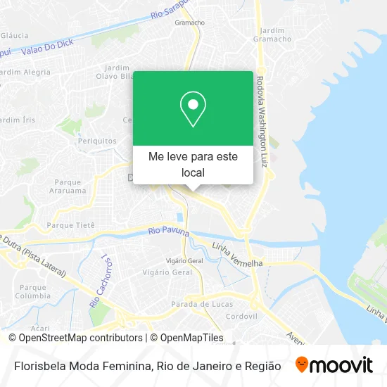 Florisbela Moda Feminina mapa