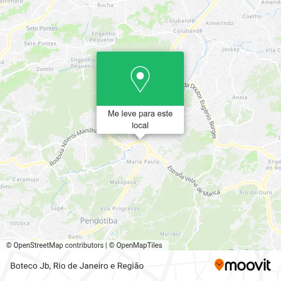 Boteco Jb mapa