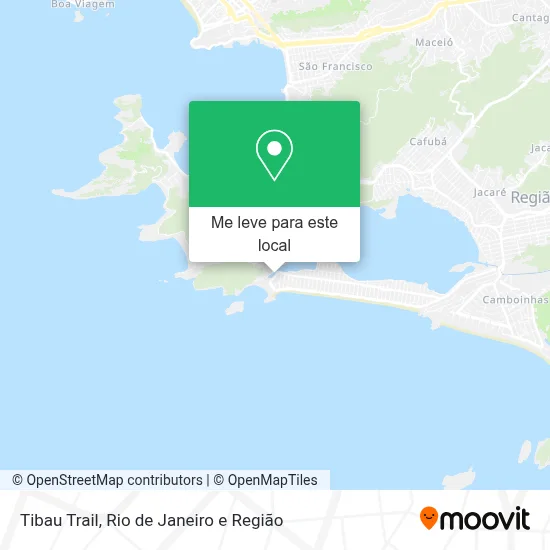 Tibau Trail mapa