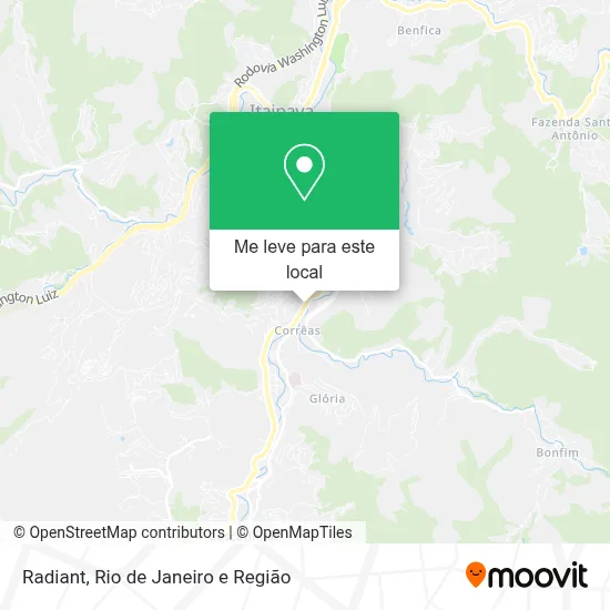 Radiant mapa