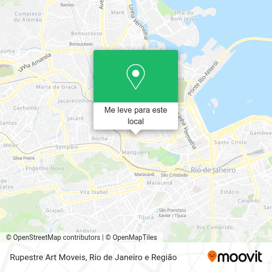 Rupestre Art Moveis mapa