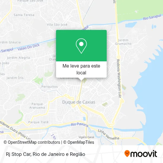 Rj Stop Car mapa