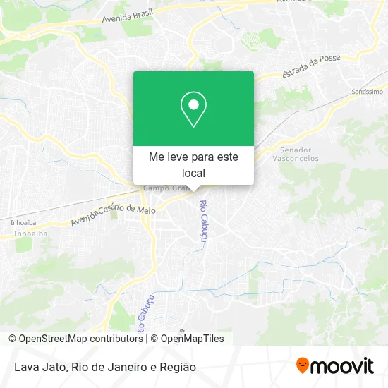 Lava Jato mapa