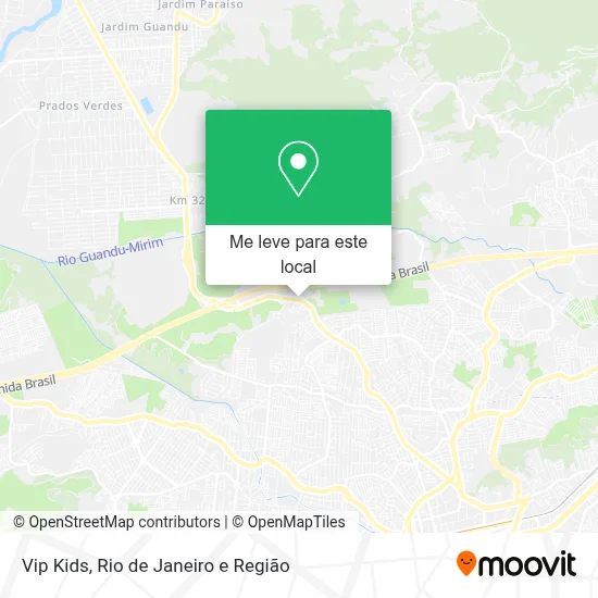 Vip Kids mapa