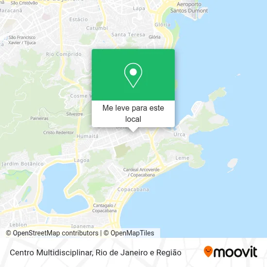 Centro Multidisciplinar mapa