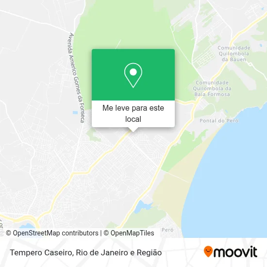 Tempero Caseiro mapa