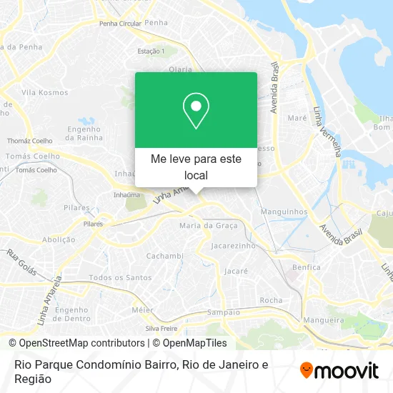 Rio Parque Condomínio Bairro mapa