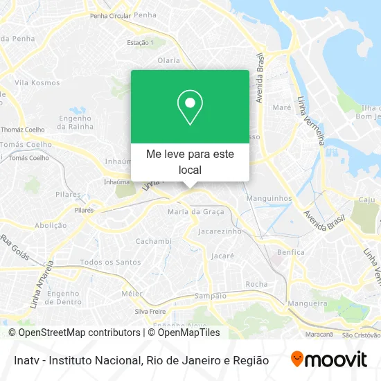 Inatv - Instituto Nacional mapa