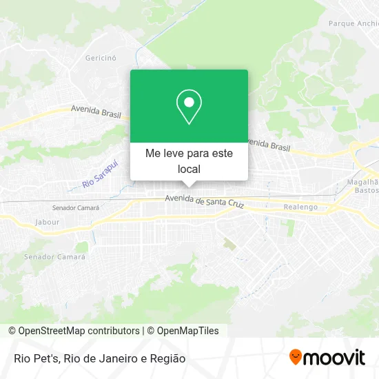 Rio Pet's mapa