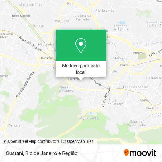 Guarani mapa