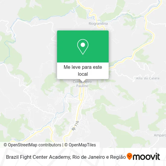 Brazil Fight Center Academy mapa