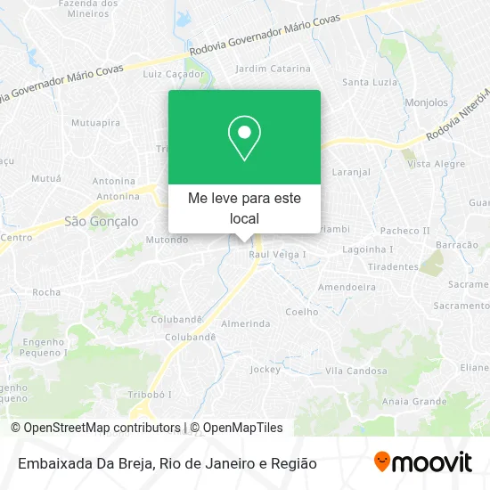 Embaixada Da Breja mapa